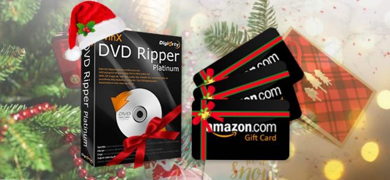 WinX DVD Ripper Xmas Giveaway i Amazon eGift Card Contest [Sponzorirani] (Kako da)